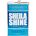 Sheila Shine Cleaner Polish - 128 fl oz (4 quart) - 4 / Carton - Blue, White