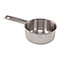 Tablecraft Stainless Steel Measuring Cup, 1/2 Cup 1 thumbnail image