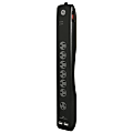 GE 7-Outlet/2 USB Port Surge Protector, 4' Cord, Black