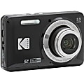 Kodak PIXPRO FZ55 16.4 Megapixel Compact Camera - Black - 1/2.3" CMOS Sensor - Autofocus - 2.7"LCD - 5x Optical Zoom - FZ55BK 1 thumbnail image