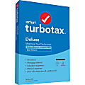 TurboTax® Desktop Deluxe Federal E-File + State 2020, For PC/Mac