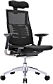 Raynor® Powerfit Ergonomic Mesh High-Back Executive Office Chair, Black