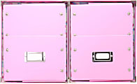 Snap N Store Kids Storage, Pink/Rainbow, 2 PK, S 1 thumbnail image