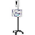 CTA Digital Compact Mobile Sanitizing Station With Automatic Soap Dispenser Hand Sanitizer/Soap Dispenser 1 thumbnail image