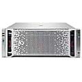 HP ProLiant DL580 G8 4U Rack Server - 4 x Intel Xeon E7-4890 v2 Pentadeca-core (15 Core) 2.80 GHz - 128 GB Installed DDR3 SDRAM - 12Gb/s SAS, Serial ATA/600 Controller - 0, 1, 5, 6, 10, 50, 60 RAID Levels - 4 x 1500 W 1 thumbnail image