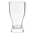 Amscan Plastic Mini Pilsner Glasses, 8 Oz, Clear, Pack Of 4 Glasses 1 thumbnail image