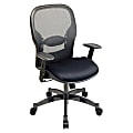 Office Star™ Professional Matrex® Mesh Chair, 46 1/4"H x 27 1/4"W x 25 3/4"D, Black/Gunmetal 1 thumbnail image