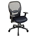 Office Star™ Professional Matrex® Mesh Chair, 46 1/4"H x 27 1/4"W x 25 3/4"D, Black/Gunmetal 1 thumbnail image