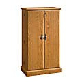 Sauder® Orchard Hills Multimedia Storage Cabinet, 4 Shelves, Carolina Oak