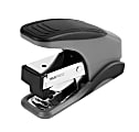 Office Depot® Brand TruePress Reduced Effort Mini Stapler, Black/Gray