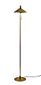 Adesso Kaden LED Floor Lamp, 54”H, Brass 1 thumbnail image