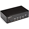 StarTech.com 4 Port HDMI KVM Switch - 4K 30Hz - Dual Display 1 thumbnail image