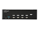 StarTech.com 4 Port HDMI KVM Switch - 4K 30Hz - Dual Display 1 thumbnail image