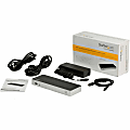StarTech.com Dual Monitor USB C Dock - Dual 4K Laptop Docking Station - DP/HDMI - Windows/Mac - USB 3.0 SD Card Reader - 60W Power Delivery - 1 thumbnail image