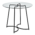 LumiSource Cece Dinette Table, 30-1/4”H x 35”W x 35”D, Dark 1 thumbnail image