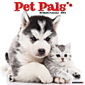 2024 Willow Creek Press Animals Monthly Wall Calendar, 12" x 12", Pet Pals, January To December