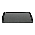 American Metalcraft Melamine Platters, 12-1/2" x 19-3/8", Black, Case Of 8 Platters 1 thumbnail image