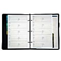 Blue Sky® Refillable Telephone/Address Book, Pinehurst, 5 1/2" x 8 1/2", Black 1 thumbnail image