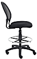 Boss Office Products Mesh Drafting Stool, Black 1 thumbnail image
