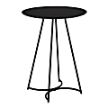 LumiSource Cece Canary Contemporary Glam Counter Table, 36”H x 27”W x 27”D, Black