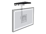 Sanus WSEHUCM - Mounting kit (ceiling mount) - for smart display - black - under-the-cabinet