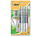 BIC® Velocity® Mechanical Pencils, 0.7 mm, Assorted Barrel Colors, Pack Of 4
