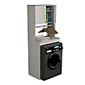 Inval 29"W Laundry Cabinet, Washed Oak 1 thumbnail image