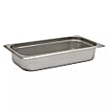 Hoffman Tech Browne Stainless Steel Steam Table Pans, 1/3 Size, Silver, Set Of 48 Pans 1 thumbnail image