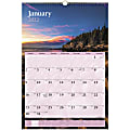 AT-A-GLANCE® Scenic Wall Calendar, 15-1/2" x 22-3/4", January to December 2022, DMW20128 1 thumbnail image
