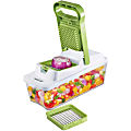 Brentwood Food Chopper and Vegetable Dicer With 6.75 Cup Storage Container and Stainless Steel Blades, White 1 thumbnail image