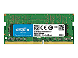 Crucial - DDR4 - module - 4 GB - SO-DIMM 260-pin - 2400 MHz / PC4-19200 - CL17 - 1.2 V - unbuffered - non-ECC