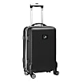 Denco 2-In-1 Hard Case Rolling Carry-On Luggage, 21"H x 13"W x 9"D, San Jose Sharks, Black