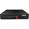 Lenovo ThinkCentre M720q 10T700CMUS Desktop Computer - Intel Core i7 9th Gen i7-9700T 2 GHz - 16 GB RAM DDR4 SDRAM - 256 GB SSD - Tiny - Black - Windows 10 Pro 64-bit - Intel UHD Graphics 630 - English Keyboard - 135 W 1 thumbnail image