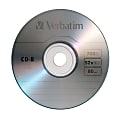 Verbatim® CD-R Recordable Media, Spindle, 700MB/80 Minutes, Pack Of 10