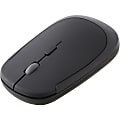 Codi Slim Wireless Mouse - Optical - Wireless - Radio Frequency - 2.40 GHz - Black - 1 Pack - USB - 1600 dpi - Scroll Wheel 1 thumbnail image