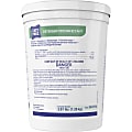 Diversey EasyPaks Detergent/Disinfectant - Concentrate Powder - 0.50 oz (0.03 lb) - Lemon Scent - 90 / Tub - 1 Each - Green 1 thumbnail image