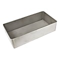 American Metalcraft Stainless-Steel Sugar Packet Holders, Rectangular, 1"H x 2-1/4"W x 4-1/4"D, Silver, Pack Of 48 Holders