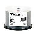 Verbatim DVD+R 4.7GB 8X DataLifePlus Shiny Silver Silk Screen Printable - 50pk Spindle - 2 Hour Maximum Recording Time