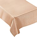 Amscan Metallic Fabric Table Cover, 60" x 104", Rose Gold 1 thumbnail image