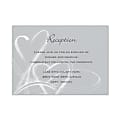 Custom Shaped Wedding & Event Reception Cards, 4-7/8" x 3-1/2", Painted Hearts, Box Of 25 Cards 1 thumbnail image