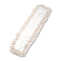 Boardwalk® Industrial Cotton Dust Mop Head, White 1 thumbnail image