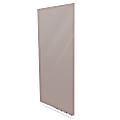 Ghent Aria Low-Profile Magnetic Glass Whiteboard, 36" x 24", Lilac Gray 1 thumbnail image