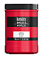 Liquitex Basics Acrylic Paint, 32 Oz Jar, Primary Red