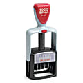 2000 PLUS® Received Date Stamp Dater, Two-Color Self-Inking RECEIVED Date Stamp Dater, RECEIVED, Blue/Red Ink