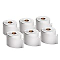 DYMO® Standard Shipping Labels For LabelWriter® Label Printers, 2 5/16" x 4", White, 300 Labels Per Roll, Pack Of 6 Rolls 1 thumbnail image