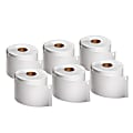 DYMO® Standard Shipping Labels For LabelWriter® Label Printers, 2 5/16" x 4", White, 300 Labels Per Roll, Pack Of 6 Rolls