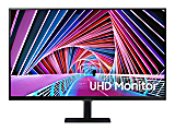 Samsung S32A704NWN - LED monitor - 32" - 3840 x 2160 4K @ 60 Hz - VA - 300 cd/m² - 2500:1 - HDR10 - 5 ms - HDMI, DisplayPort - black 1 thumbnail image