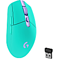 Logitech G305 LIGHTSPEED Wireless Gaming Mouse - Optical - Wireless - 2.40 GHz - Mint - USB Type A - 12000 dpi - 6 Programmable Button(s)
