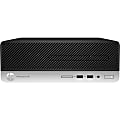 HP Business Desktop ProDesk 400 G6 Desktop Computer - Intel Core i3 9th Gen i3-9100 3.60 GHz - 4 GB RAM DDR4 SDRAM - 256 GB SSD - Small Form Factor - Windows 10 Pro 64-bit - Intel UHD Graphics 630 DDR4 SDRAM - English Keyboard 1 thumbnail image