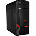Lenovo Legion Y720T-34IKH 90H5000XUS Gaming Desktop Computer - Core i5 i5-7400 - 8 GB RAM - 1 TB HDD - 128 GB SSD - Tower - Black - Windows 10 Home 64-bit - AMD RX 570 4 GB - DVD-Writer - English (US) Keyboard - Wireless LAN - Bluetooth 1 thumbnail image